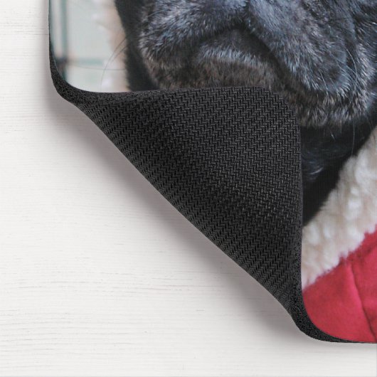 Funny Pug Muismat (Hoek)