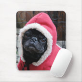 Funny Pug Muismat (Met muis)