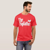 Funny Pug Ownerhe Pugfather Pug Father Pug Lover r T-shirt (Voorkant volledig)