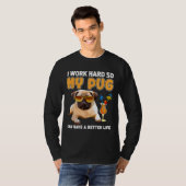 Funny Pug Shirt Pug Lover Gifts Shirt Classic T-SH (Voorkant volledig)