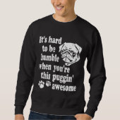 Funny Pug Shirt - Puggin&x27; Geweldige Essential  (Voorkant)