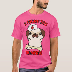 Funny Pug vertelt een beroemde Joke T-shirt