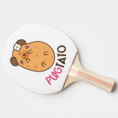 Funny Pugtato Tafeltennisbatje (Zijkant)