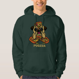 Funny PUGZZA (Pizza) shirten en jassen Hoodie