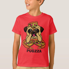 Funny PUGZZA (Pizza) shirten en jassen T-shirt