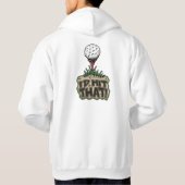 Funny Pullover Hoodie: Dat zou ik wel zeggen! (Achterkant)