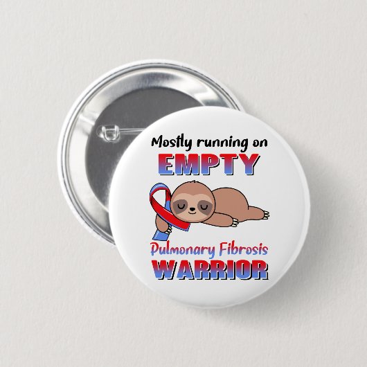 Funny Pulmonary Fibrosis Awareness Giften Ronde Button 5,7 Cm (Voorkant /achterkant)