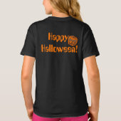 Funny Pumpkin Happy Halloween T-shirt (Achterkant)