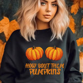 Funny Pumpkin Joke Thanksgiving Halloween Humor Trui