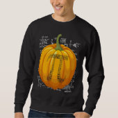 Funny Pumpkin Pie 3 14 Pi Number Symbol Math Teach Trui (Voorkant)