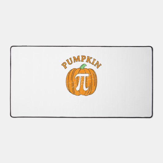 Funny Pumpkin Pie Halloween Thanksgiving Pumpkin P Bureaumat (Voorkant)