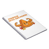 Funny Pumpkin Pie Thanksgiving Classic T-Shirt_2.p Notitieboek (Rechterzijde)