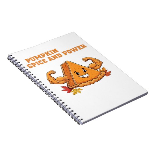 Funny Pumpkin Pie Thanksgiving Classic T-Shirt_2.p Notitieboek (Rechterzijde)