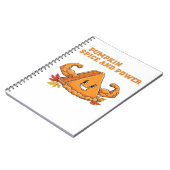 Funny Pumpkin Pie Thanksgiving Classic T-Shirt_2.p Notitieboek (Linkerzijde)