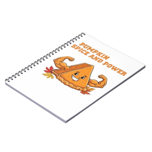 Funny Pumpkin Pie Thanksgiving Classic T-Shirt_2.p Notitieboek (Linkerzijde)