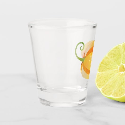 Funny Pumpkin Spice Herfst, Harvest of Thanksgivin Shot Glas (Links)
