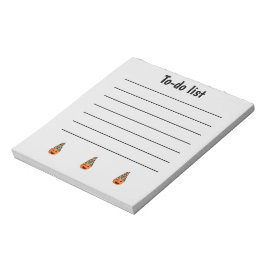 Funny Pumpkin to-do List Notitieblok