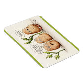 Funny Pun aardappelen Magneet (Rechterzijde)