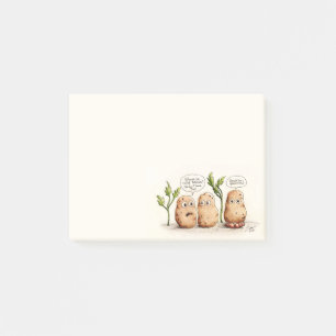 Funny Pun aardappelen Post-it® Notes
