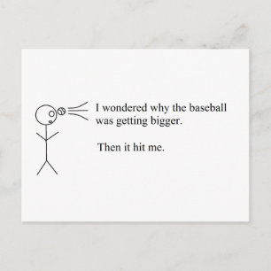 Funny Pun Briefkaart