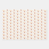 Funny Pun Chicken Kerstmis Inpakpapier Vel (Voorkant 2)