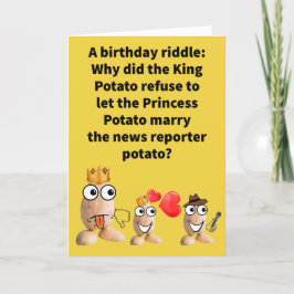 Funny Pun Commentator Happy Birthday Kaart