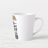 Funny Pun Father Joke | VADERDAG Latte Mok (Rechts)