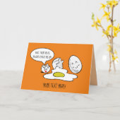 Funny pun gepersonaliseerde vaders dag/verjaardags kaart (Gele Bloem)