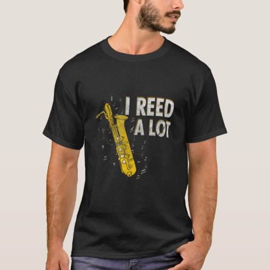 Funny Pun I Reed Lot T-shirt (Voorkant)