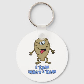 Funny Pun - Ik Yam wat ik Yam Sleutelhanger