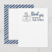 Funny Pun Jokes over het Briefkaart van Tea (Voorkant / Achterkant)