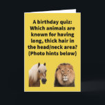 Funny Pun Manely Spreek Happy Birthday Kaart<br><div class="desc">We zoeken altijd naar een manier om het hoofdpunt van een verhaal of idee uit te drukken. Daarom kan de uitdrukking "hoofdzakelijk sprekend" worden gebruikt om de belangrijkste boodschap die wij hier presenteren te benadrukken. Als je echter een paard of een leeuw bent, kun je de uitdrukking "gewoon spreken" gebruiken...</div>