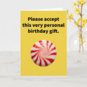 Funny Pun Mint voor je verjaardag Kaart (Gele Bloem)