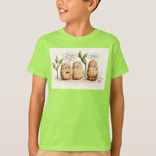 Funny Pun Potates Kinder T-Shirt