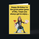 Funny Pun Royal Flush Happy Birthday Kaart<br><div class="desc">De term "royal flush" heeft me altijd doen denken aan wat er gebeurt na een bezoek aan Ye Olde Royal Commode door een lid van een koninklijke familie. In poker is een royal flush de beste hand, dus hoe dan ook, een royal flush is een reden tot feest! Geniet alsjeblieft...</div>