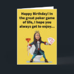 Funny Pun Royal Flush Happy Birthday Kaart<br><div class="desc">De term "royal flush" heeft me altijd doen denken aan wat er gebeurt na een bezoek aan Ye Olde Royal Commode door een lid van een koninklijke familie. In poker is een royal flush de beste hand, dus hoe dan ook, een royal flush is een reden tot feest! Geniet alsjeblieft...</div>