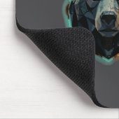 Funny Pun Sober Bear SoBear Recovery Sobriety Muismat (Hoek)