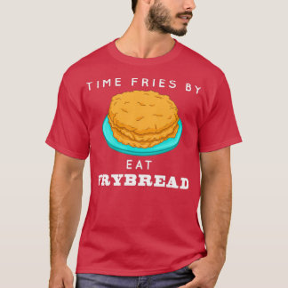 Funny Pun Time Fries door Frybrood Native American T-shirt