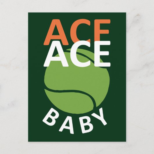 Funny Pun voor Tennis Player Briefkaart (Voorkant)