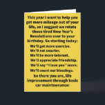Funny Pun We zullen Happy Birthday uitlijnen Kaart<br><div class="desc">De resoluties van ons nieuwjaar zijn meestal op 3 januari gebroken. Ik had een vriendin van de universiteit die elk jaar dezelfde zorgvuldig geformuleerde resolutie maakte: "Dit jaar ga ik niet meer drinken!" (Dit werd gevolgd door het belangrijkste postscript: "Natuurlijk ga ik ook niet minder drinken.") Misschien als we onze...</div>