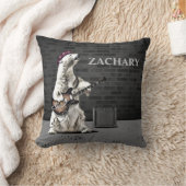 Funny Punk Rock Beer Guitar Custom Name Musician Kussen (Deken)