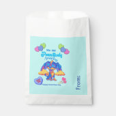 Funny Puppy Dragen Bril Klaslokaal Valentijn Bedankzakje (Voorkant)