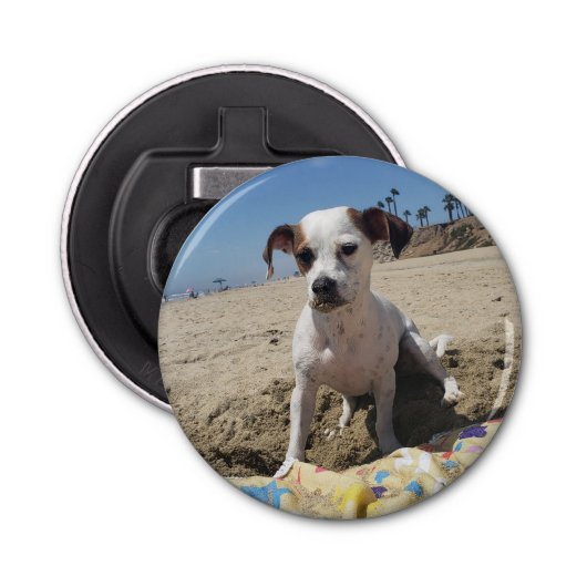 Funny Puppy Magnetic Bottle Opener (Voorkant)