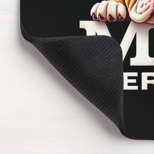 Funny Puppy My Therast English Bulldog Dog  Muismat (Hoek)