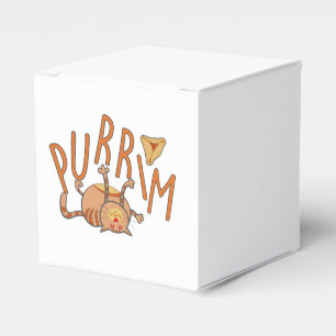 Funny Purim Cat Bedankdoosjes