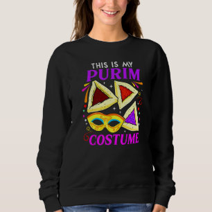 Funny Purim Dit is mijn Purim Costume Haman Pocket Trui