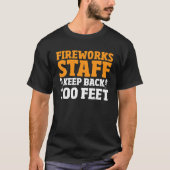Funny Pyro Crew Fireworks Pyrotechnicus - Vuurwerk T-shirt (Voorkant)