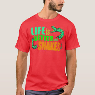 Funny python snake gezegde boa constrictor gift t-shirt