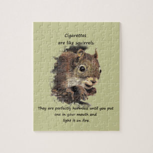 Funny Qo Smoking Motivatie Quote Legpuzzel