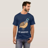 Funny Quail Whisperer Love Quails T-shirt (Voorkant volledig)